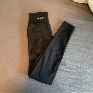 Alphalete Black Halo Leggings NWOT